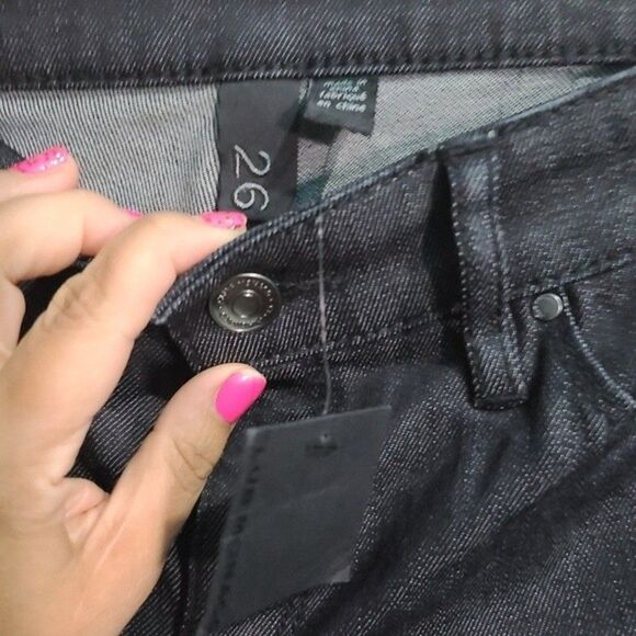 Club Monaco Camilla Denim flare indigo jeans NWT - Picture 5 of 5